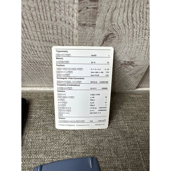 Texas Instruments TI-30X IIS Scientific Calculator With Protective Case - Picture 5 of 8